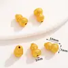 Novo Estilo Chinês Banhado a Cobre Ouro Real Contas de Gota de Óleo Espaçador Pingente Geométrico Dourado Antigo Pulseira Charme Acessórios de Joias DIY