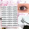 Pestañas postizas transfronterizas, puras y deseables, con juego de adhesivo, largas, espesas, voluminosas, realzando la claridad y el dinamismo de los ojos, para comercio exterior