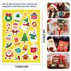 Cm2409004 Anime para Niños Lindo Dibujo Animado Navidad Muñeco de Nieve Alce Material Familia Interactivo Educativo Pegatinas