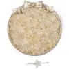 15x 14mm Cuentas de Vidrio Estrella de Mar Costera para Pulsera Collar Hecho a Mano con Agujero Recto