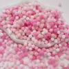 Poliéster Color Alta Elasticidad Pompon Bola de Felpa Pequeña Niños de Jardín de Infancia DIY Decoración Hecha a Mano Material Accesorios Pompon Pequeño
