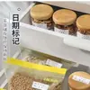 Pegatinas de Etiquetas Desprendibles Sin Rastro Refrigerador Congelador Cajón de Verduras Pegatinas de Clasificación Pegatinas de Conveniencia para Alimentos Impermeables Notas Adhesivas Fáciles de Arrancar