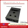 Amplificador de Fone de Ouvido Amplificador Carcaça Estéreo Áudio Digital Alumínio Carcaça de Perfil