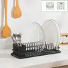 Estante Escurridor Estrecho para Cocina para Repisa de Ventana, Estante de Almacenamiento para Platos y Platos, Estante para Ollas de Gabinete, Tabla de Cortar Multifuncional y Estante para Tapas de Ollas