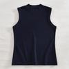 Estilo Novo de Verão Colete Meia-Gola Roupa Íntima para Mulheres Sem Bojo para Evitar Exposição, Camada Base e Pode Ser Usado por Fora, Sem Mangas de Verão Fino