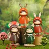 Figuritas de Caja Sorpresa Estilo Chino, Decoraciones de Escritorio de Niña Linda, Regalos Creativos de Niña Vintage