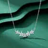 S999 Plata de Pie Diseño Sentido Flor Collar Nicho Todo-partido Alto Grado Estilo ins Dulce Fresco Cadena de Clavícula de Plata de Ley