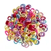 Banda elástica pequeña banda para el pelo de bebé bolsa anillo de toalla sin costuras anillo para el pulgar no daña la cuerda del pelo cuerda para el pelo de niñas accesorios para el pelo de niños
