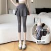 Pantalones Falda de Yoga Falsos de Dos Piezas con Bolsillos y Refuerzo, Se Pueden Usar como Falda de Tenis, Pantalones de Ciclismo de Tallas Grandes para Mujer de Verano, Suministro Transfronterizo del Sudeste Asiático