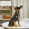 Modelo de cachorro Chihuahua molde de cachorro de estimação adereço de fotografia roupas de cachorro ornamento de chão cachorro veado filhote de cachorro adereço