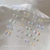 Accesorios Iridiscentes para Uñas Aurora Océano Verano Celebridad de Internet Mezclados Color Sólido Estrella de Mar Concha Caracola Decoraciones para Uñas Mayoreo