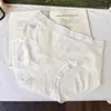 "Campo de Algodão ao Luar" Roupa Íntima Feminina 100% Algodão Alta Elasticidade Não Aperta Cintura Média Algodão Puro Respirável Probiótico 10A Virilha Antibacteriana