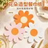 Guardanapos de Flor com Formato Irregular Altamente Atraentes, Disponíveis em Múltiplas Cores, Suprimentos de Decoração de Mesa para Festa com Tema de Primavera