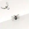 Accesorios de Tachuelas para Labios de Circonita de Cobre Transfronterizos, Aretes de Hilo Externo M0.9 con Cadena de Corazón, Accesorios de Tachuelas para Hélice Auricular, Joyería