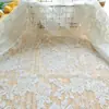 Accesorios de Boda Tela de Encaje Mantel Malla de Mesa Cortina de Gasa Mesa de Postres Cortinas Blancas de Boda No se Permiten Otros Artículos
