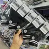 Calcetines de Algodón Nuevos de Barco para Primavera y Verano para Hombres y Mujeres con Letras de Gancho Dibujos Animados Deportivos y de Ocio Calcetines de Algodón con Barras Paralelas Color Sólido