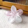 Europa y Estados Unidos transfronterizo clip para el pelo de flor de huevo colorido clip de flor clip de tiburón de dama elegante accesorios para el pelo de vacaciones en la playa en stock