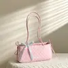 Bolsa de axila de lunares de nicho coreana, bolso de mano moderno, simple, con personalidad, moderno, fresco, dulce, elegante, técnica, bolsa de palo