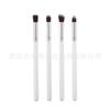 Dropshipping de 4 Brochas Pequeñas de Maquillaje para Sombras de Ojos con Mango Largo, 4 Brochas para Maquillaje de Ojos, Herramientas de Belleza, En Stock del Fabricante
