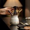 Moji Ruyao Marea Nacional Dunhuang Ceremonia del Té Seis Caballeros Accesorios para Ceremonia del Té Doméstica Pote Pluma Cucharilla Clip para Té Portalápices Cero Combinación