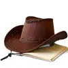 Chapéus de Cowboy Ocidentais Atacado para o Verão, Proteção Solar Unissex, Aba Larga Estilo Americano, Adequado para Viagens à Praia, Pastagem, Xinjiang, Sichuan e Xizang