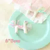 Accesorios de Tela de Dibujos Animados Estilo Coreano para Ponis, Adornos Creativos Hechos a Mano de Champiñón Perlado, Accesorios para Ropa, Pañuelo para la Cabeza de Pony