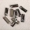 Rhinestones de Vidrio Rectangulares de Cristal K9 de Alta Calidad Cosidos a Mano con Base Plana y Doble Agujero para Vestidos de Bricolaje, Vestidos de Novia y Accesorios de Ropa