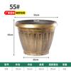 Vasos de Flores de Plástico, Espessados, Diâmetro Extra Grande, Vasos Profundos para Plantio de Árvores, Resina para Interior e Exterior Atacado, Jardinagem de Quintal Plantas Verdes