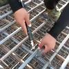 Gancho de amarração de arame de aço manual gancho de barra de aço de puxar reto fornecimento de máquina de amarração de barra de aço
