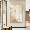 Pintura decorativa estilo crema para sala de estar Mural de pared para segundo dormitorio estilo nórdico Morandi Pintura colgante de alta gama para mesita de noche del dormitorio principal