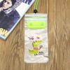 Bolsa impermeable para teléfono móvil con dibujos animados, funda para natación y buceo, bolsa para colgar en el cuello con pantalla táctil, transparente, sin barreras, bolsa impermeable para teléfono móvil