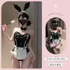 Lingerie Sexy, Estilo Fofo de Empregada, Com Aro e Efeito Push-Up, Uniforme Quente, Pijama Sedutor, Vestido Atacado Qqny para Noite de Namoro