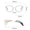 Comercio Exterior Nuevo Sudamericano Metal Anti-Luz Azul Ultraligero Montura de Gafas Moda Metal Miopía Montura de Gafas de Metal