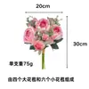 Buquê de Lótus Simulados de 10 Cabeças, Flores Artificiais para Fotografia, Decoração de Casa, Buquê de Noiva