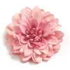 Cabezas de flores artificiales de dalia de seda, materiales para accesorios de cabello DIY, para arreglos de boda, ramos y decoraciones florales