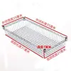 2025 Nuevo Estilo Chino Cocina Acero Inoxidable 304 Gabinete Canasta Extraíble Estante Deslizante para Platos Estante de Almacenamiento Engrosado Duradero