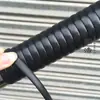 Ronda cuero sintético mimbre PE tiras de mimbre tejido a mano maceta DIY plano mimbre plástico tejido silla de exterior para ocio botella de aceite