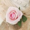 Rosa de terciopelo con perla de un solo tallo Fondo para salón de bodas Decoración de hotel Pared de flores para enamorados Fotografía Rosas secas