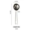 Cuchara medidora de acero inoxidable 304 transfronteriza 20 ml cuchara para granos de café condimento leche en polvo cuchara medidora cuantitativa cuchara medidora herramientas para hornear