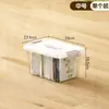 Caixa Organizadora de Plástico Transfronteiriça para Uso Doméstico na Sala de Estar e Quarto, Caixa Organizadora de Grande Capacidade para Roupas, Brinquedos e Lanches