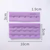 Sujetador Colorido en Stock con Tres Filas de Botones, Accesorios para Sujetador de Poliéster Blanco y Negro, Fabricante de Ropa Interior Pintada en Spray con Tres Filas de Dos Botones