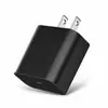 Cargador exclusivo transfronterizo PD20W estándar de EE. UU. adecuado para dispositivos Apple, carga rápida, cabezal de carga FCC estándar de EE. UU., negro
