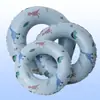 Flotador inflable para adultos extra grande con grosor adicional estampado vintage de dibujos animados flotador inflable para natación anillo para axilas infantil en stock transfronterizo