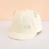 Gorro de bebé para niños, gorra de béisbol estampada con letras, gorra de béisbol para lactantes, sombrero para el sol para niños