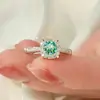 Anillo Tejido de Estrella de Brazo Recto S925 Plata de Ley Popular en TikTok para Mujeres, Anillo de Moissanita Colorida con Ocho Corazones y Ocho Flechas, Venta Directa al por Mayor