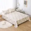 Sábana 100% amigable con la piel para uso individual o doble, adecuada para dormitorios estudiantiles, funda de almohada para todas las estaciones