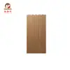 Decking exterior compuesto de cinco agujeros, patrón liso, impermeable, antideslizante, resistente al desgaste, no se deforma fácilmente, adecuado para balcones, terrazas, patios y áreas escénicas