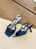 Sandalias de Tacón Alto Finas con Punta Abierta Chuyuji para Mujer 2026 Nuevo Estilo Fresco de Verano Floral Estilo Vacaciones Francesas para Combinar con Vestidos