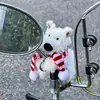 Acessórios Decorativos para Veículos Elétricos, Bonecos, Brinquedos de Decoração para Motocicletas, Enfeites Decorativos para Espelho Retrovisor de Patinete Elétrico
