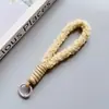 Cordão de Pelúcia Colorido Dopamina Chaveiro de Câmera Corda de Pulso Anti-Perda Bolsa para Garrafa de Água Cordão Curto Trançado